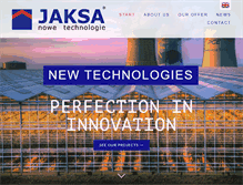 Tablet Screenshot of jaksa.pl